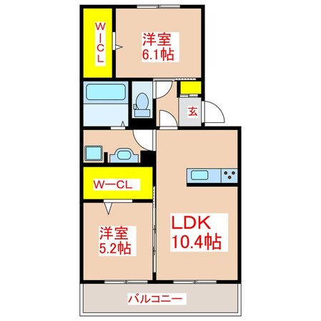 Ｔａｒｕｒｕの物件間取画像